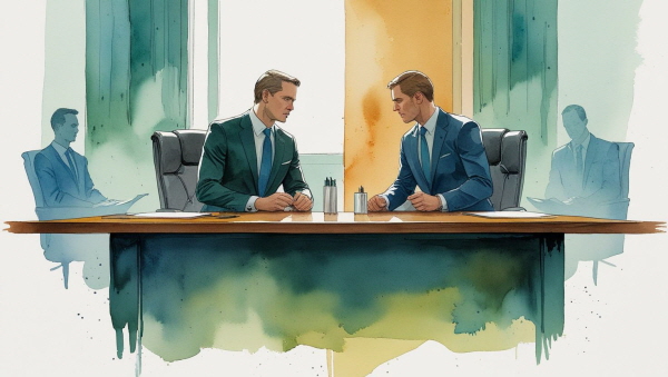 ISTJ는 형식과 원칙을 존중하는 만큼, 연고주의가 공정성을 해치는 상황을 견디기 어려워합니다에 관한 그림