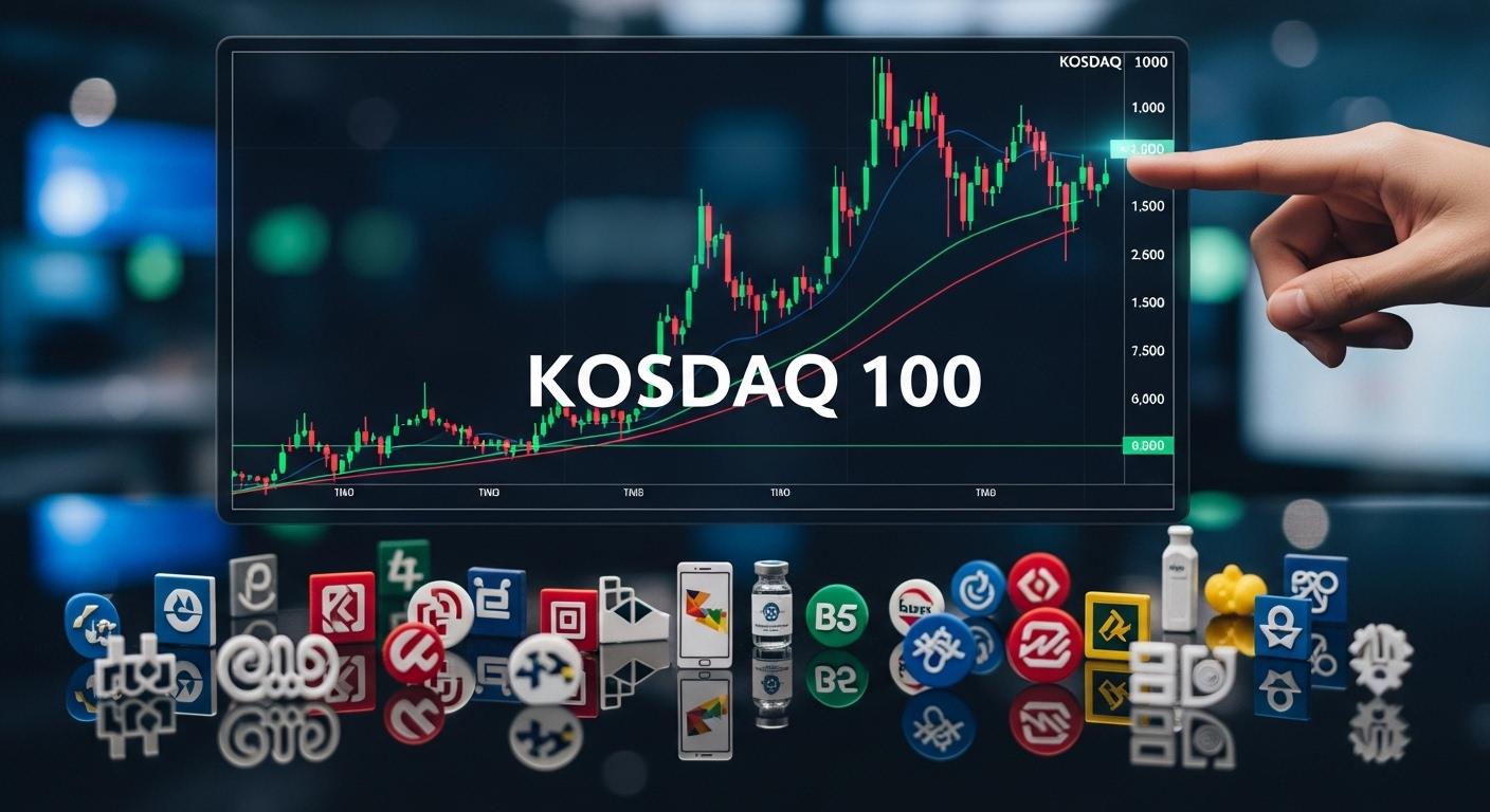 코스닥 100 주가