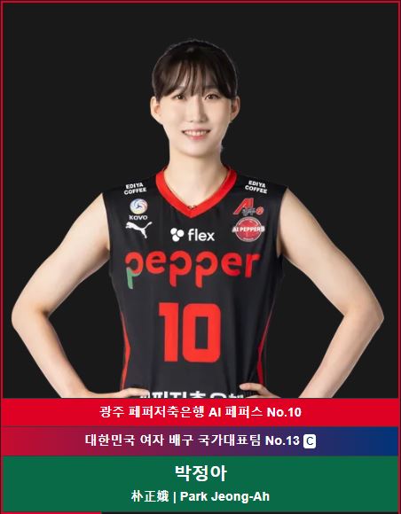 AI 페퍼스 박정아