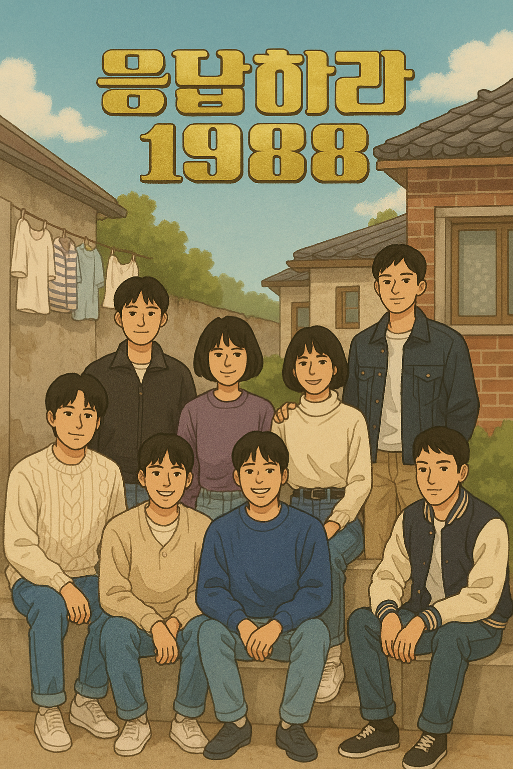 응답하라 1988 드라마 포스터