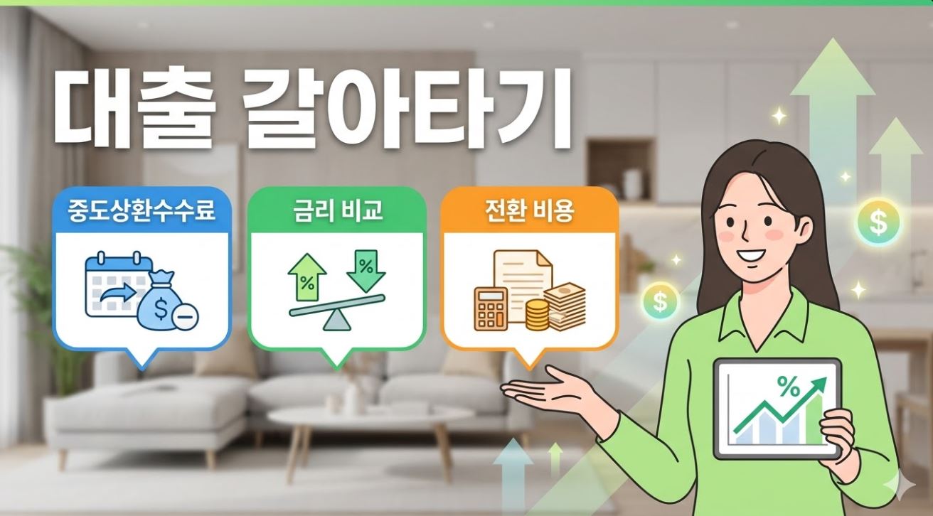 대출갈아타기 소개 포스팅 썸네일 사진