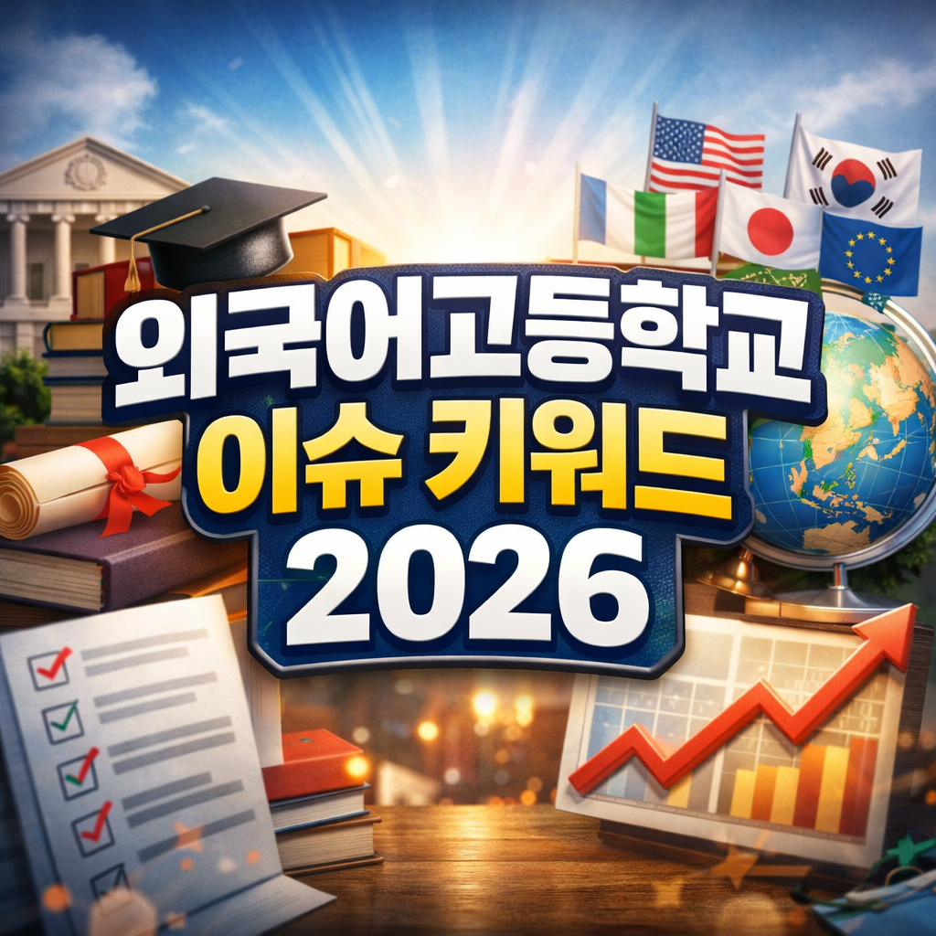 외국어고등학교 이슈 키워드 2026