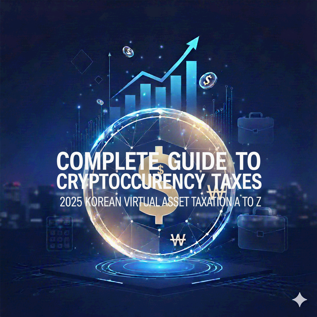 암호화폐 세금 완전 정리: 2025년 한국 가상자산 과세 A to Z
