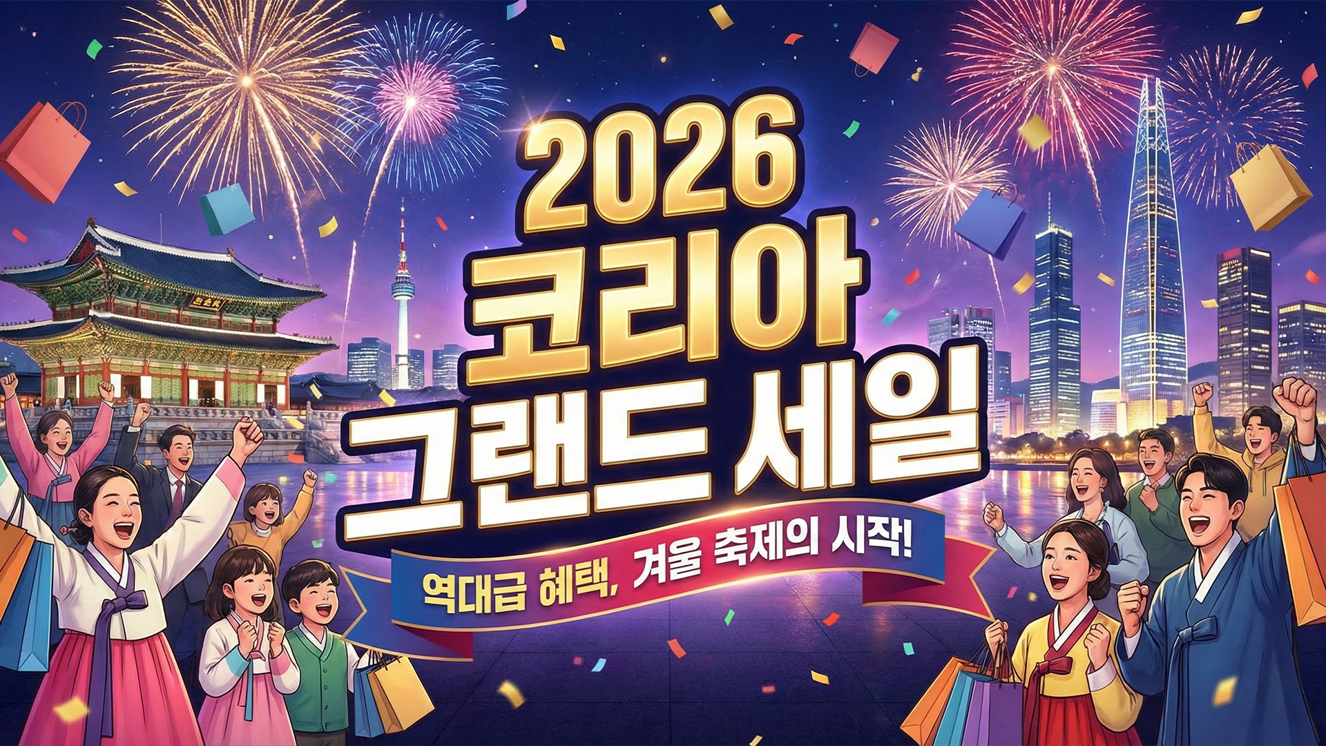 2026 코리아 그랜드 세일 행사 기간, 혜택, 총정리 썸네일
