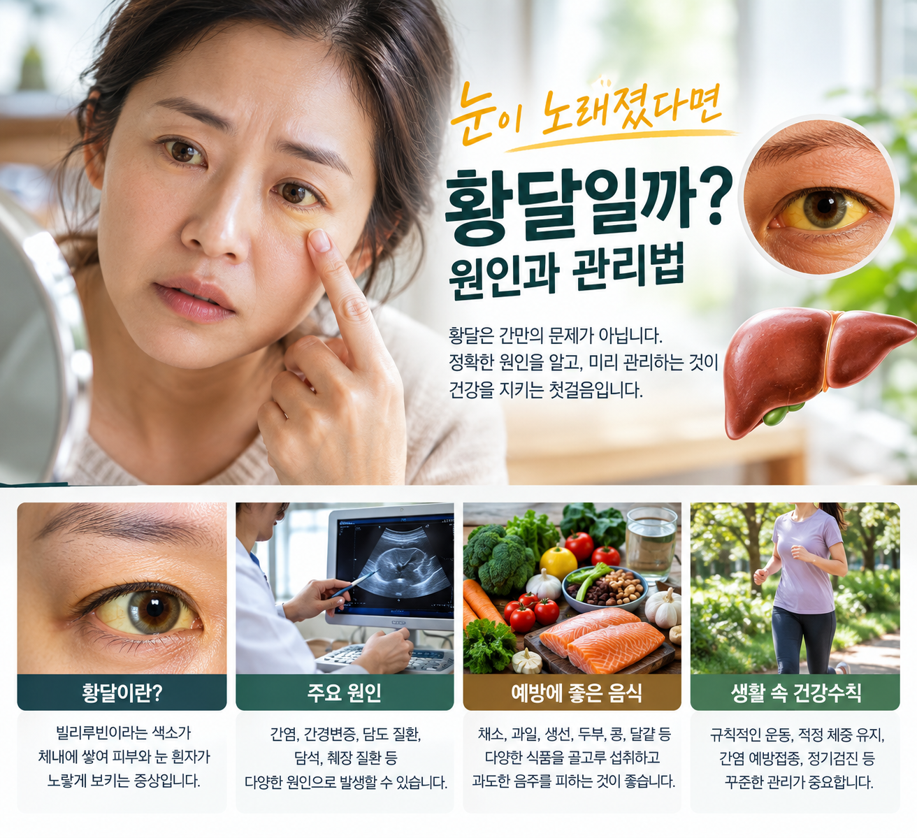 눈이 노래졌다면 황달인지 잘 알아보기