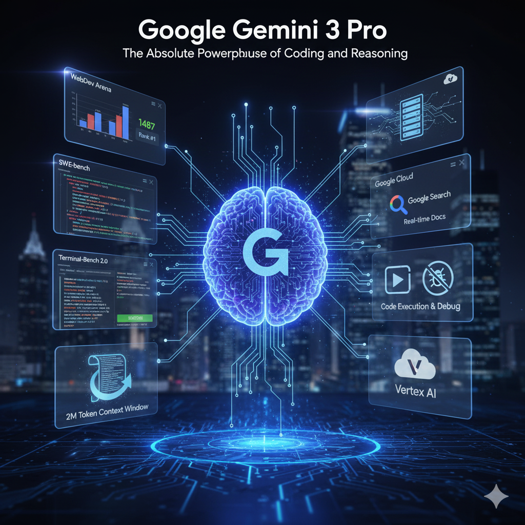 Google Gemini 3 Pro 코딩과 추론의 절대 강자