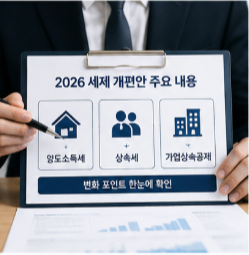 2026 세제 개편안 공식정보 바로가기