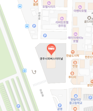 경주시외버스터미널 위치