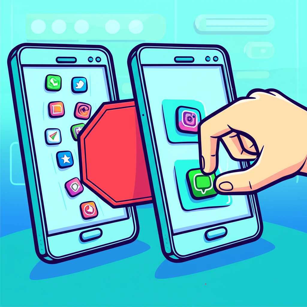 카카오톡 업데이트 취소와 다운그레이드..