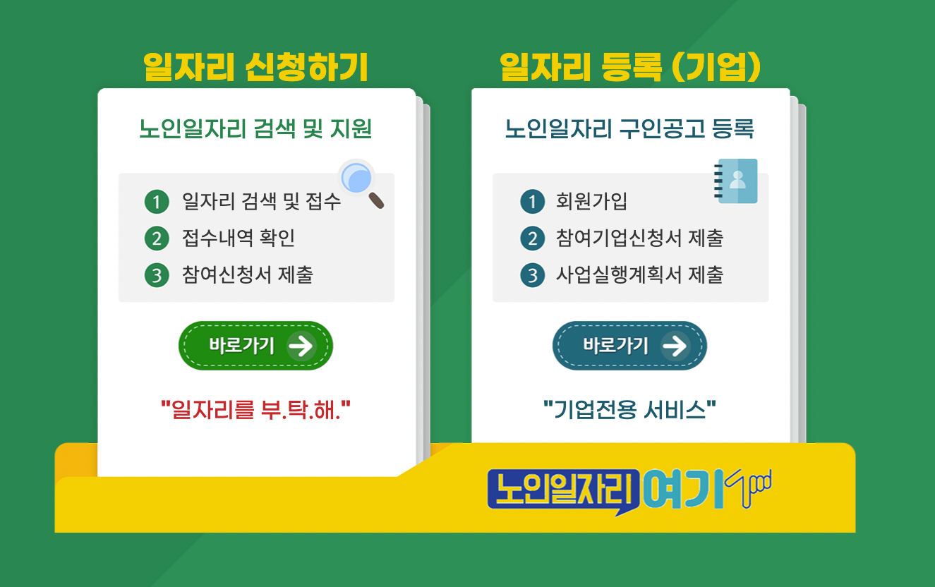 노인 일자리 사업 종류와 지원 방법 총정리