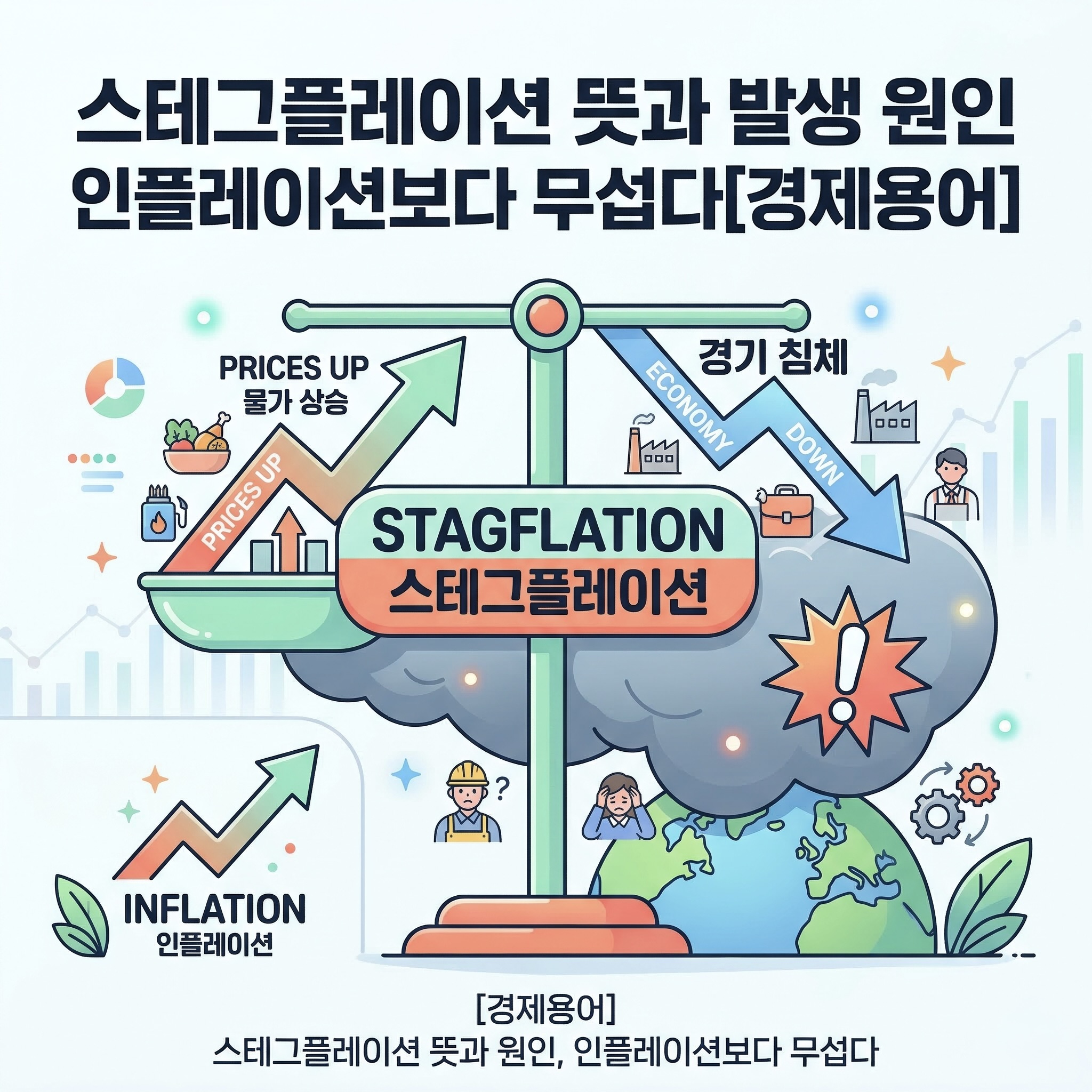 스테그플레이션 뜻과 발생 원인
