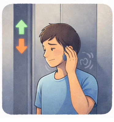 엘리베이터 안에서 귀가 멍해지는 이유