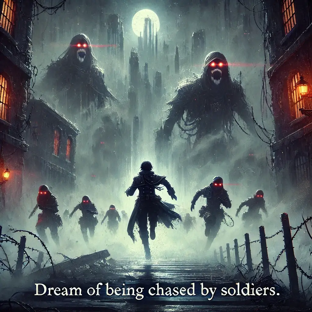 군인에게 쫓기는 꿈 해몽