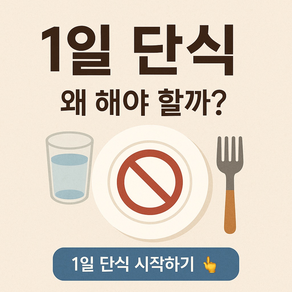 1일 단식을 하는 이유에 대한 사진