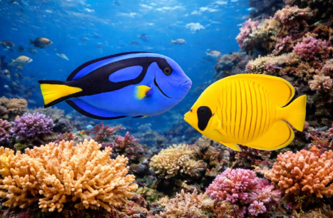 바닷속 물고기들