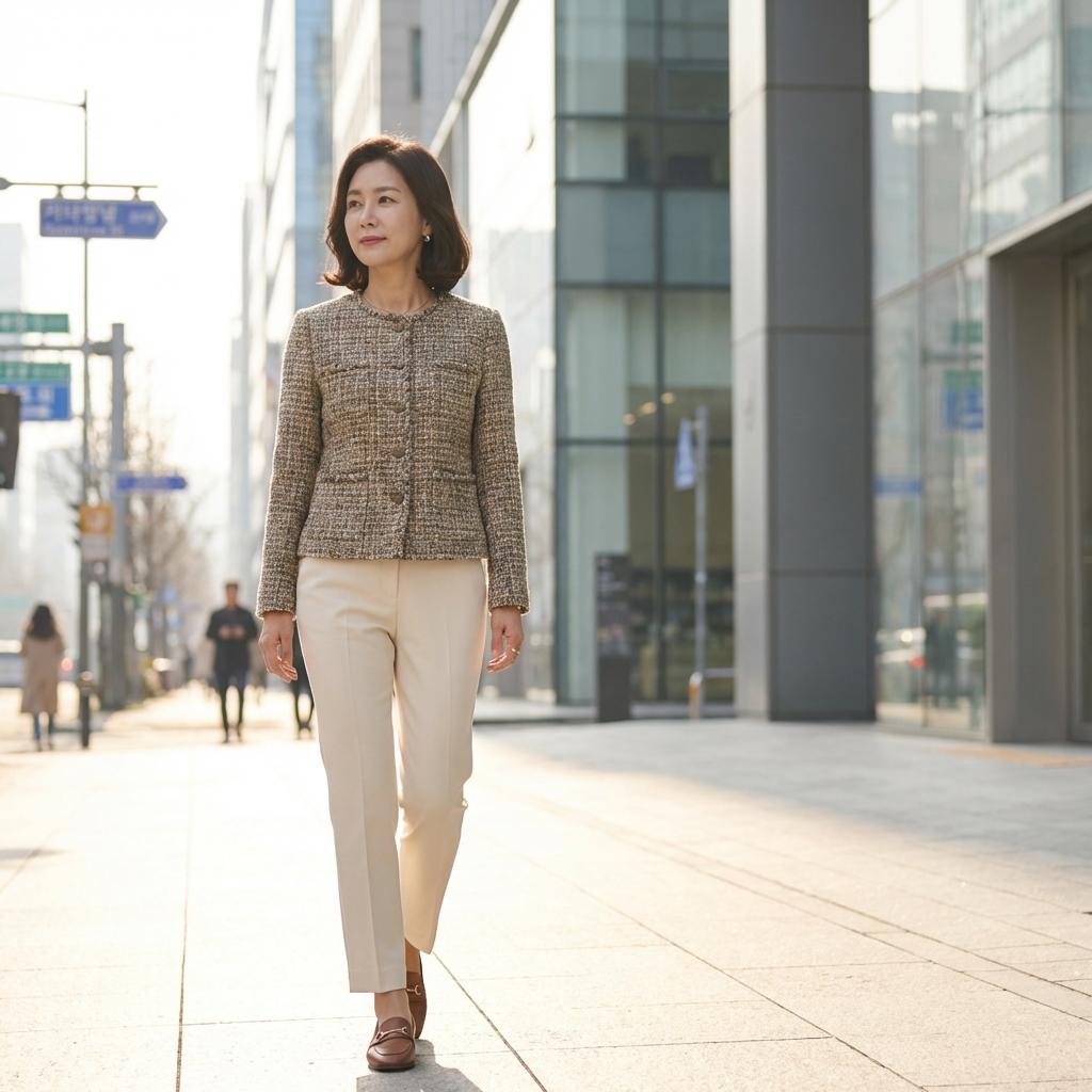 10도~15도 일교차 대비 중년 아우터