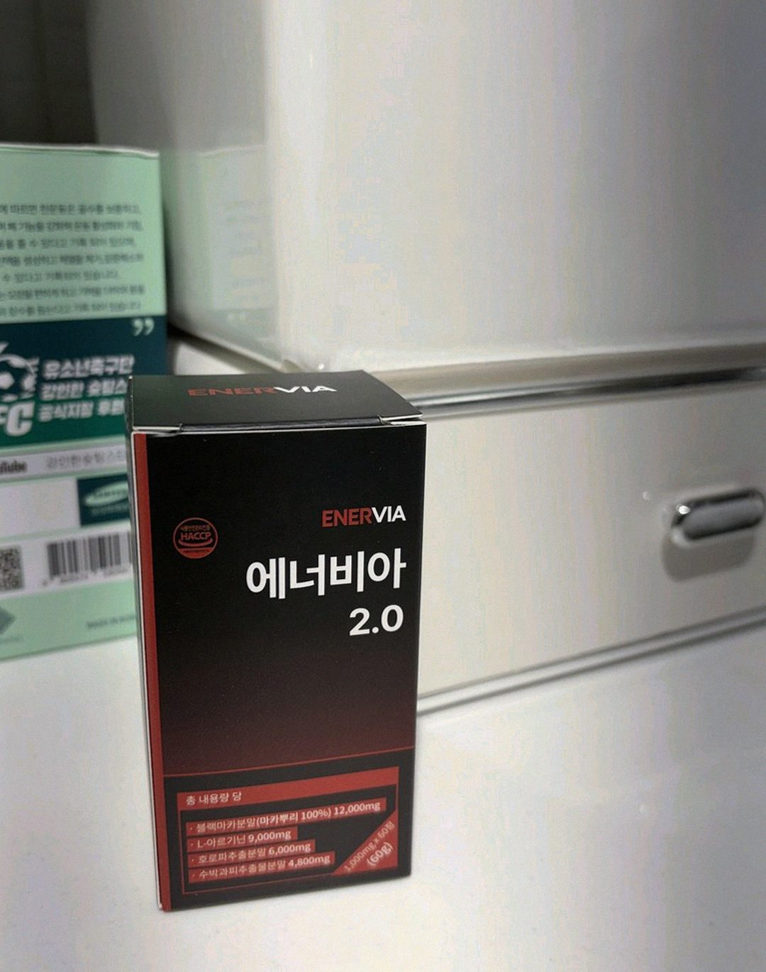 enervia tablets on palm size comparison