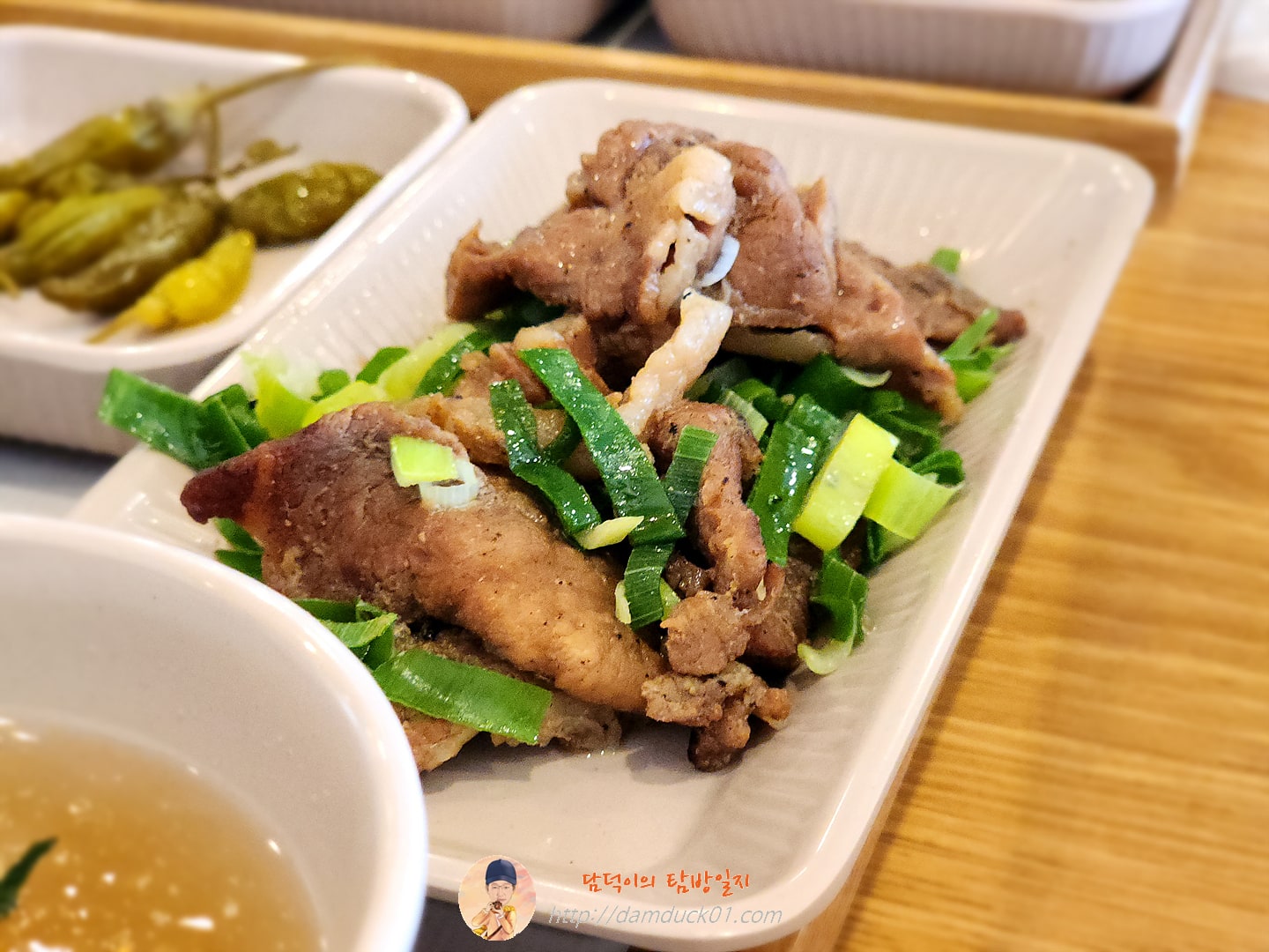 육회비빔냉면 + 연탄단품