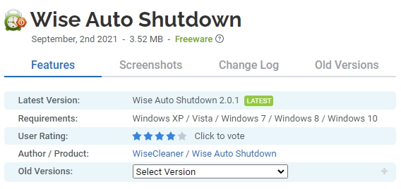 Wise-Auto-Shutdown
