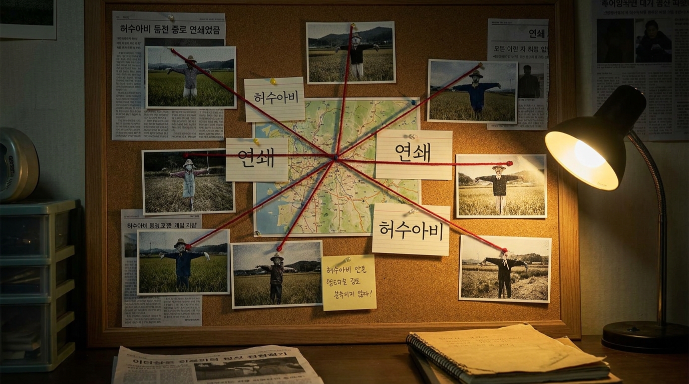 드라마 허수아비 속에 숨겨진 소름 돋는 복선과 단서 해석