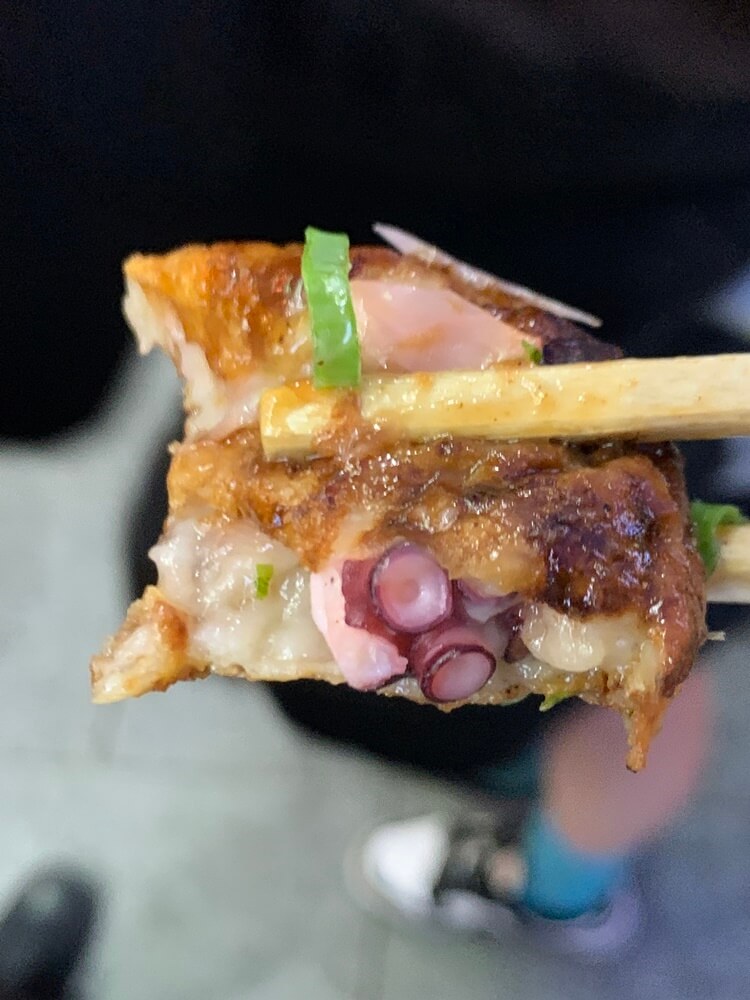 다코야끼 단면