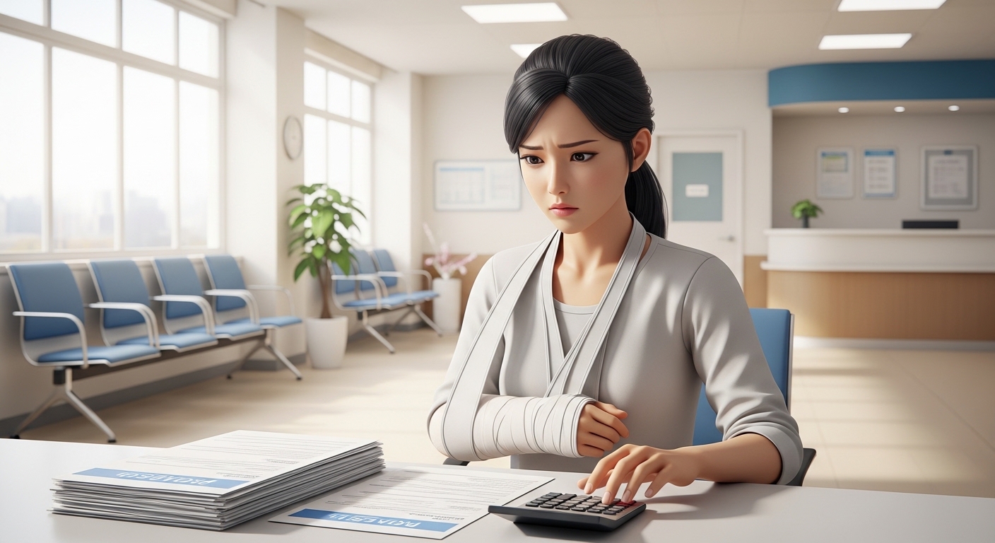 교통사고합의금, 통원치료합의금