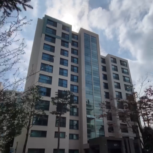 한남동에 위치한 한남더힐 아파트.