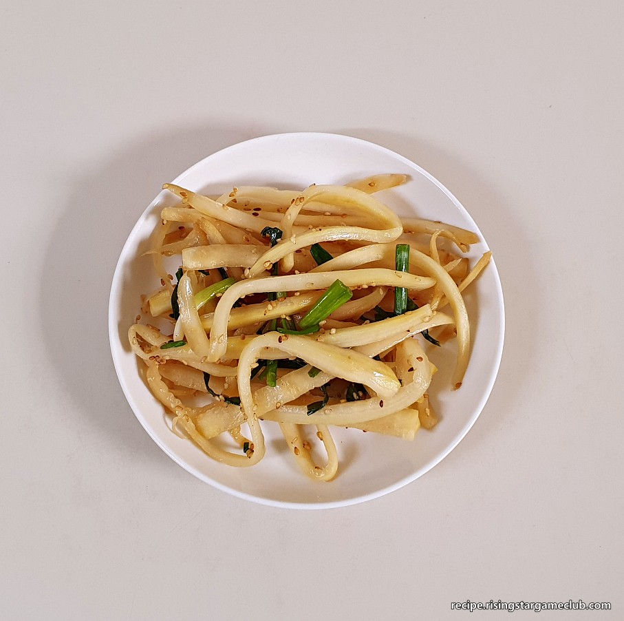 (명절 음식) 도라지나물 만들기