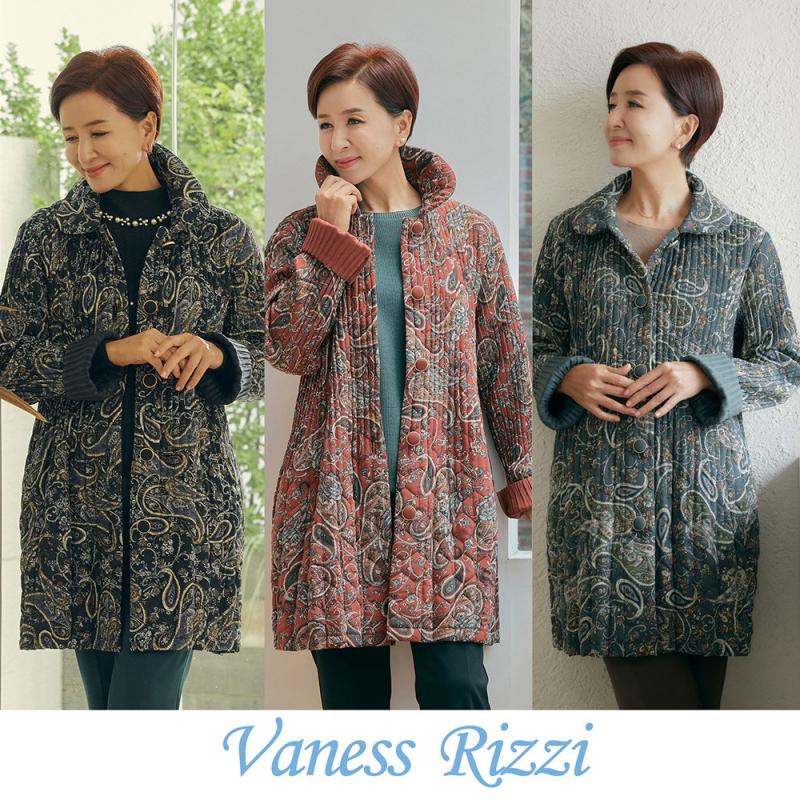 바네사리찌 마샤 플리츠 패딩 롱재킷