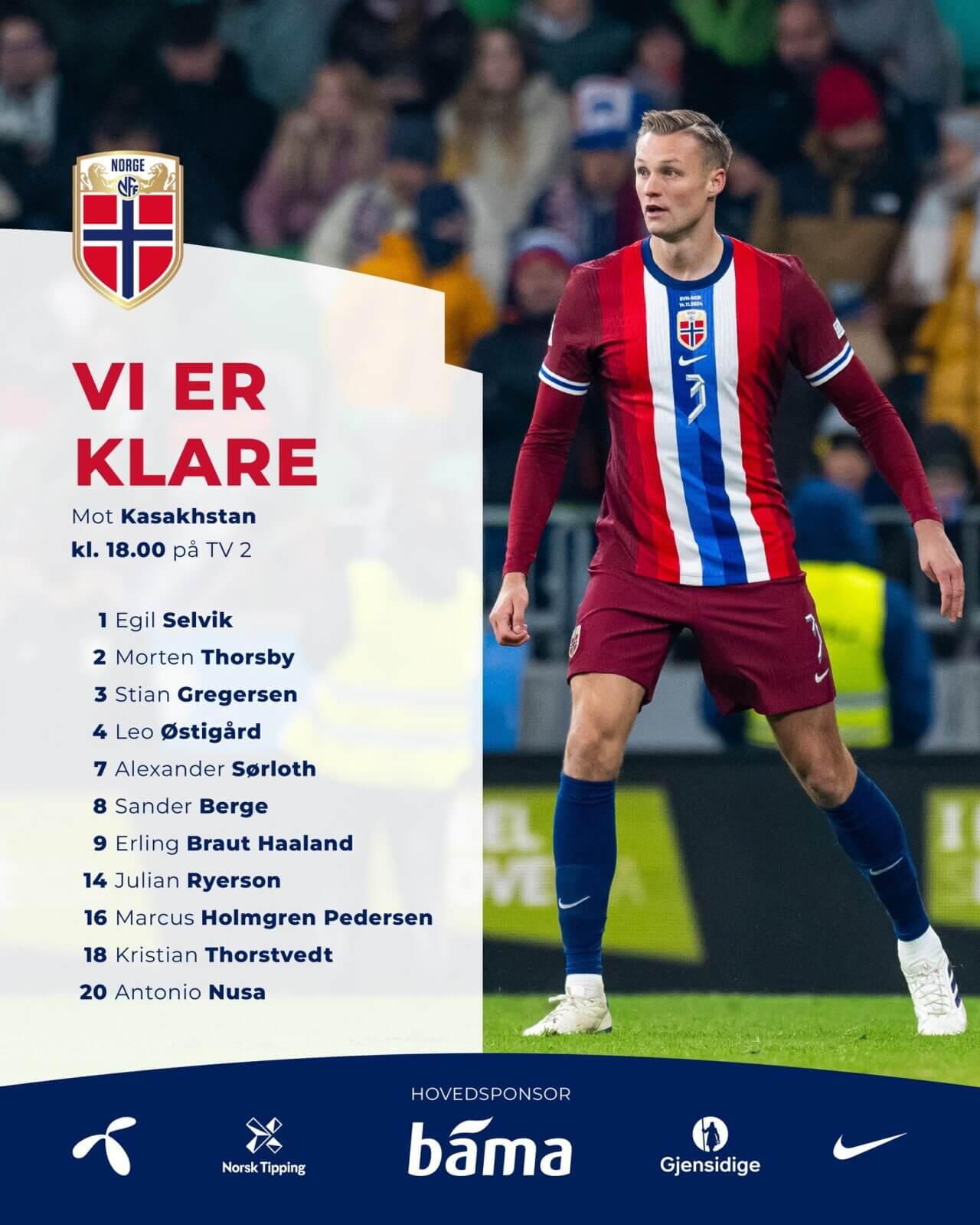 노르웨이 네이션스리그A 승격