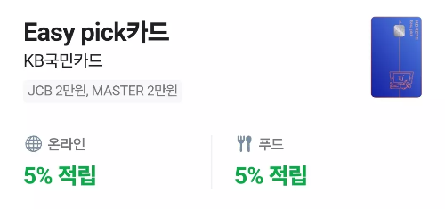 2025년+4월+신용카드+KB국민+신규혜택+대상카드