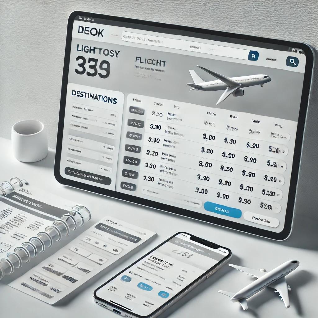 저가항공사 예약