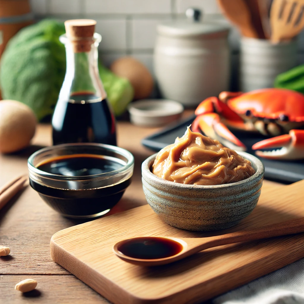 꽃게탕 간장 된장