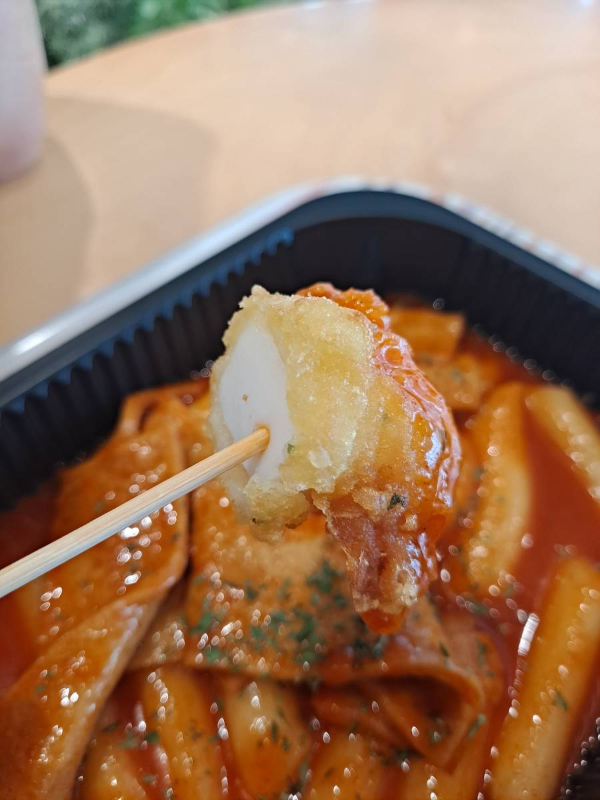 옥희분식 오징어튀김