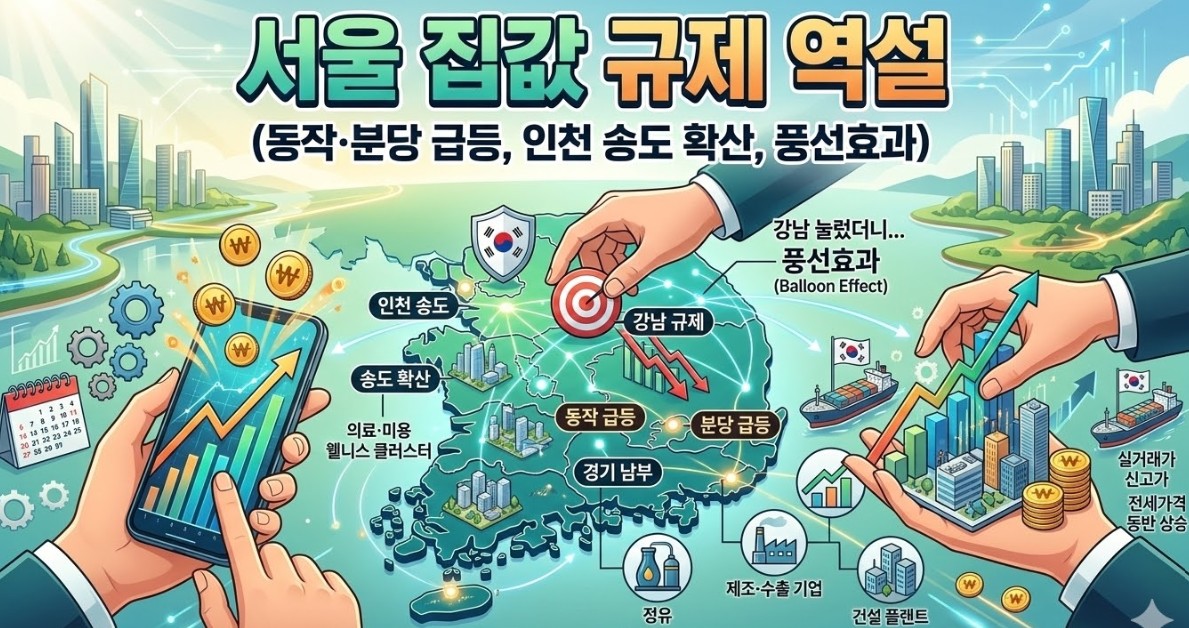 서울 집값규제 관련 포스팅 사진