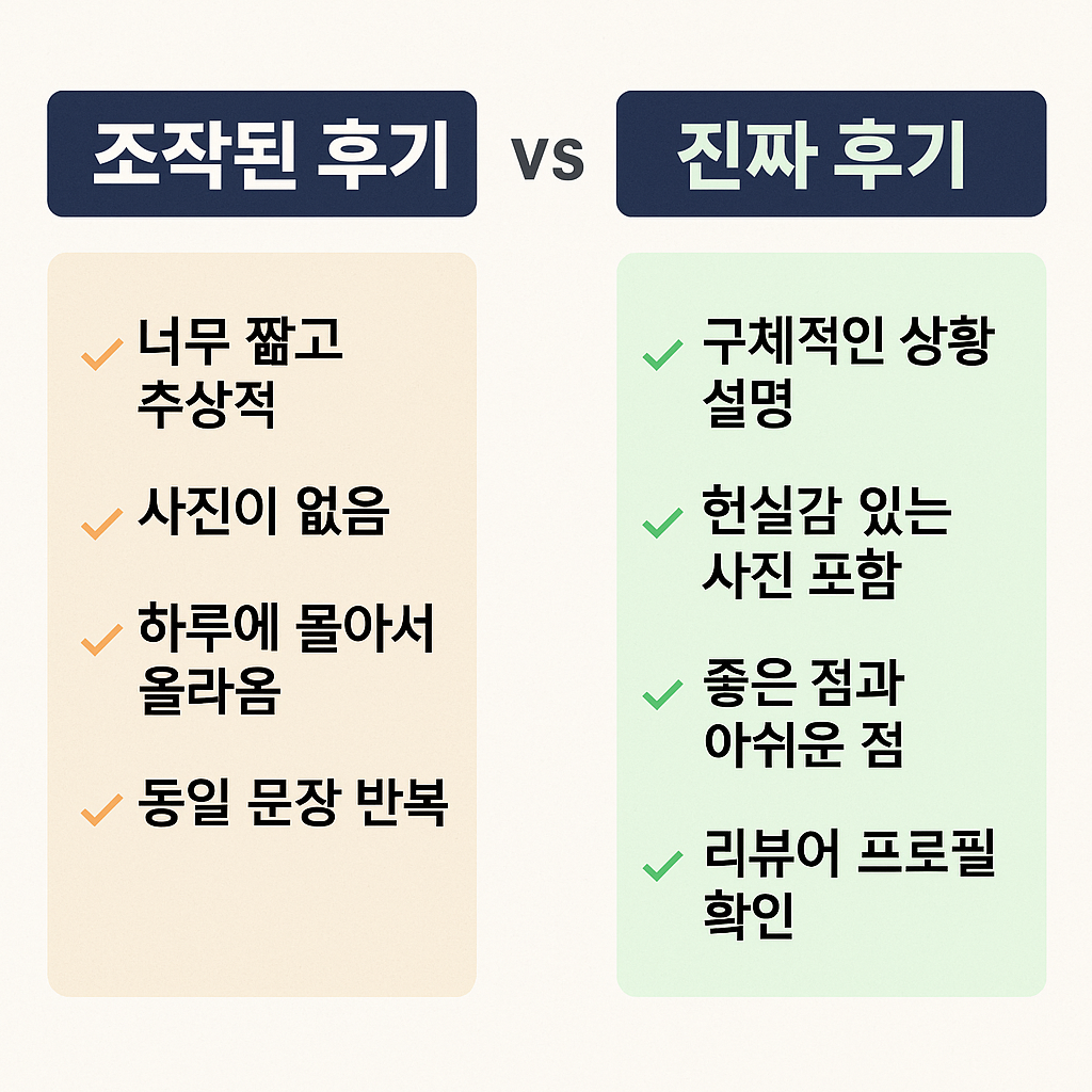 숙소 후기, 다 믿으면 큰코다친다! 조작된 후기 구별법과 진짜 후기 찾는 꿀팁