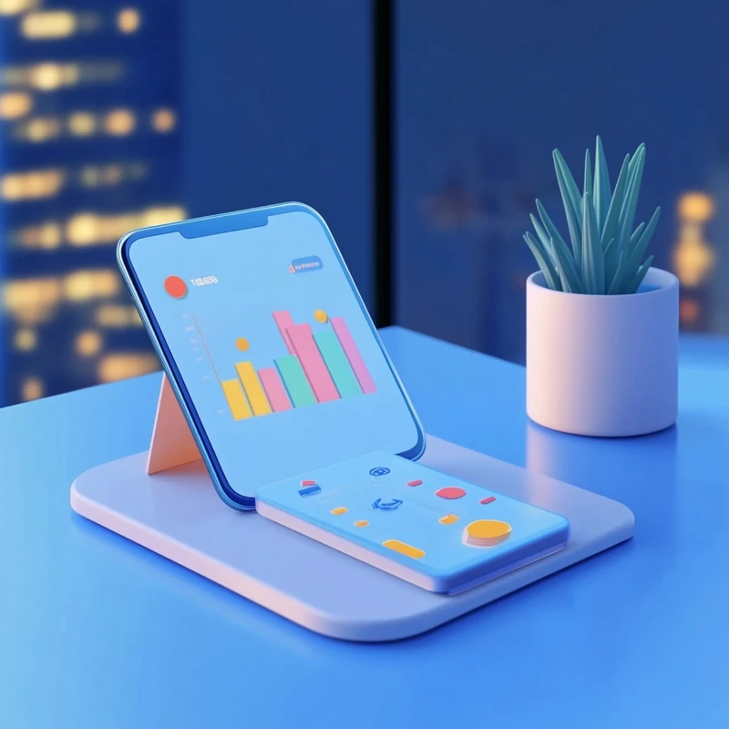 연금계좌에서 국내상장 미국 ETF에 매달 자동 투자되는 스마트폰 화면. 자동투자, 연금 ETF, 미국ETF 투자방법, 모바일 화면, 실전 수익률 분석이 자연스럽게 어우러짐