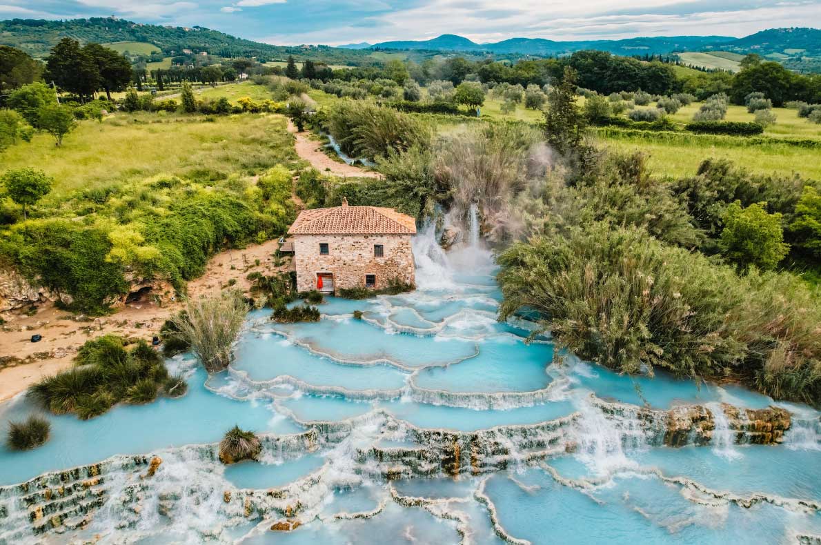 이탈리아, 사투르니아(Saturnia)