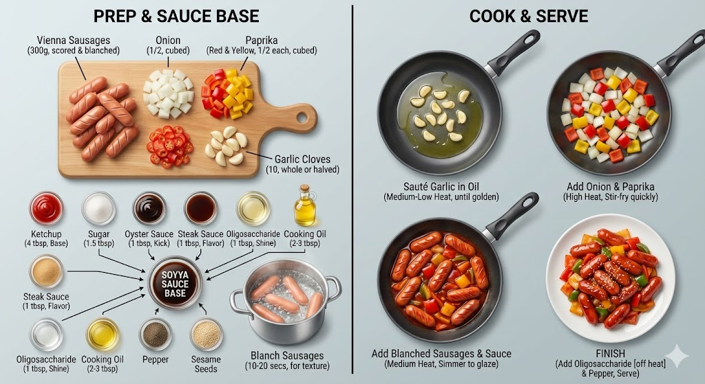 쏘야 도시락반찬만들기