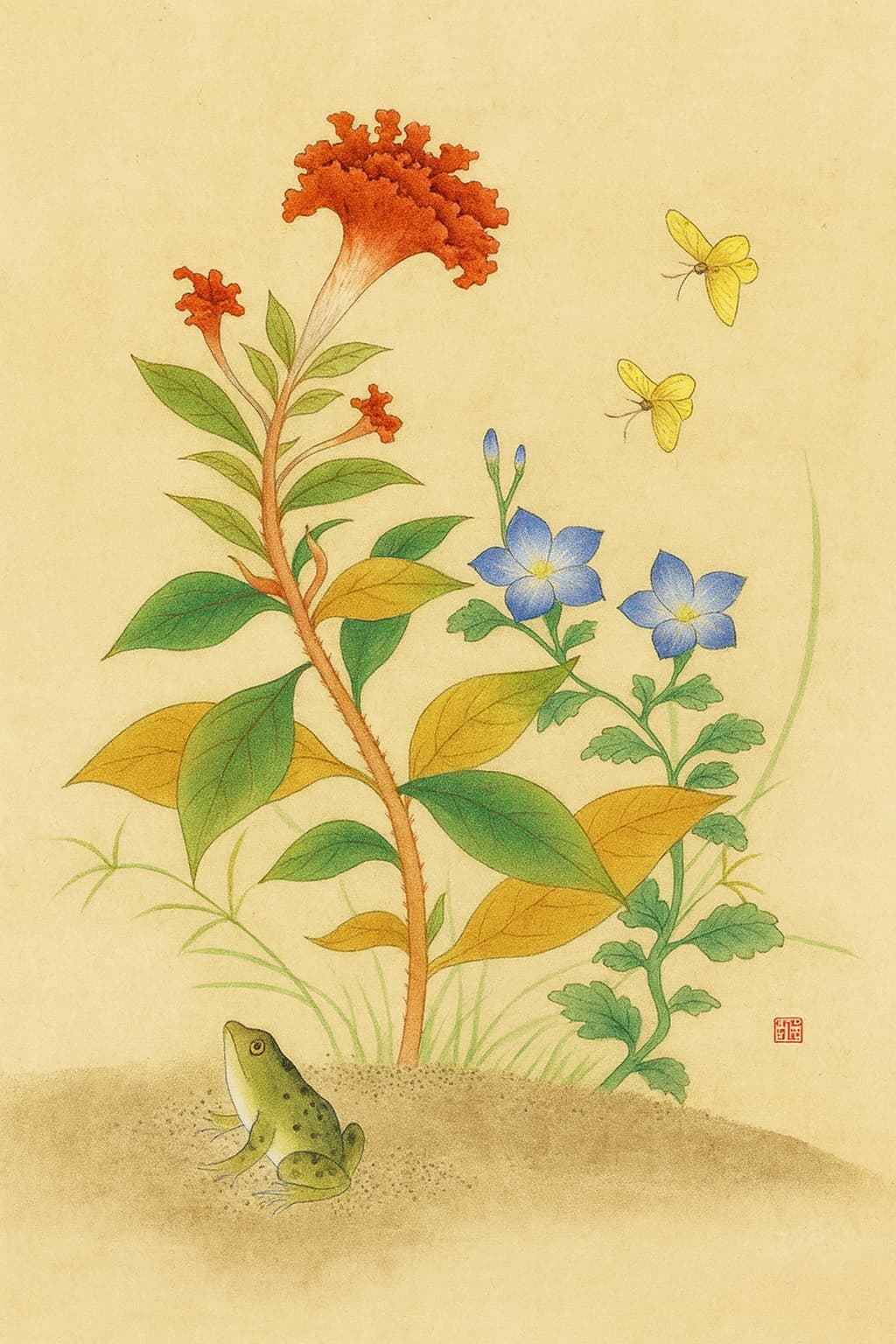 민화란 무엇인가? 초충도 민화