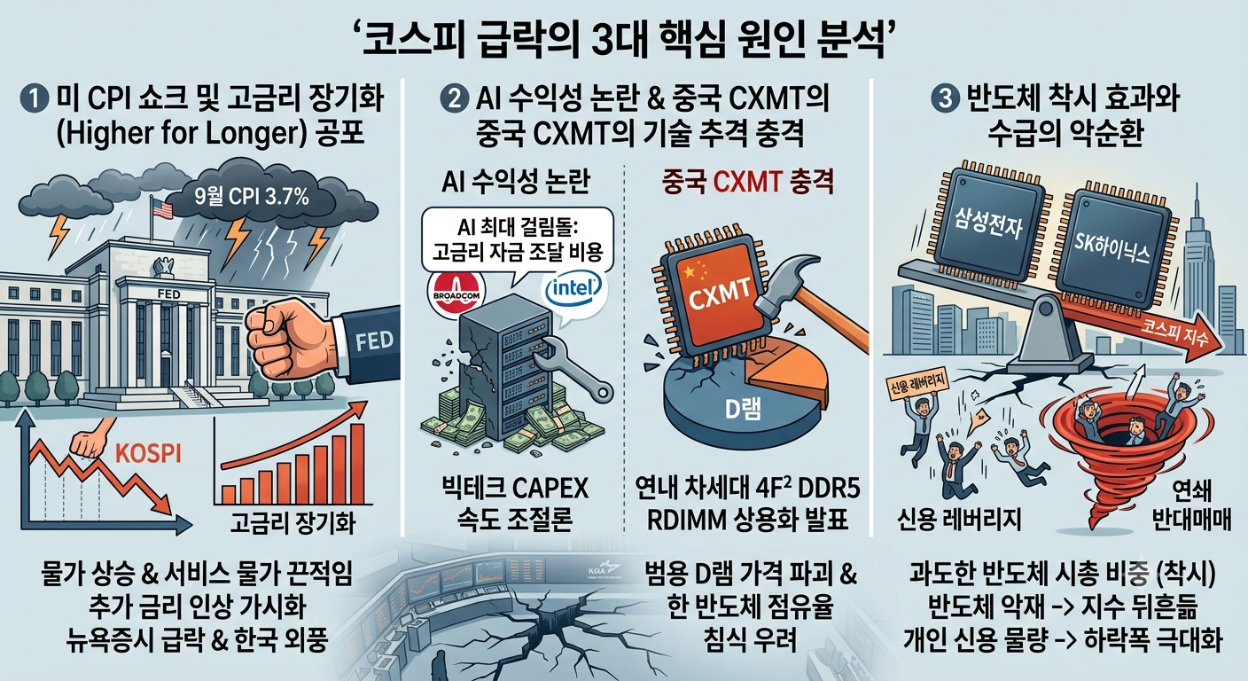 코스피급락 원인