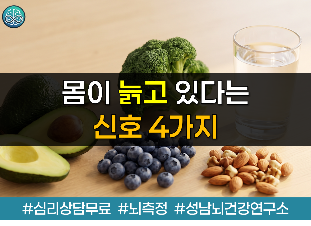 몸이 늙고 있다는 신호 4가지 - 약사가 경고하는 식습관 개선 완벽 가이드