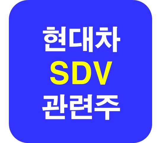 현대차 SDV 관련주