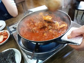 매운 돼지갈비찜