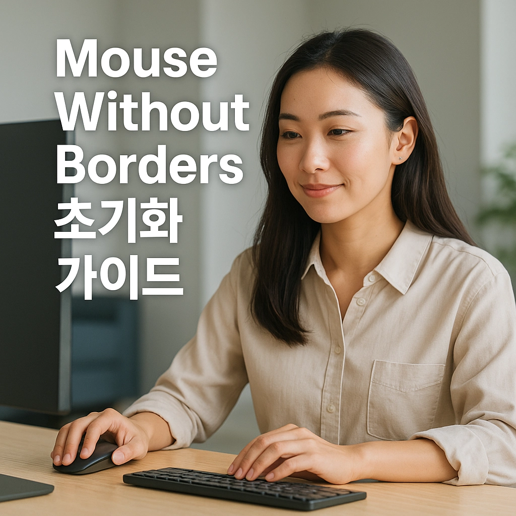 Mouse Without Borders 초기화 가이드