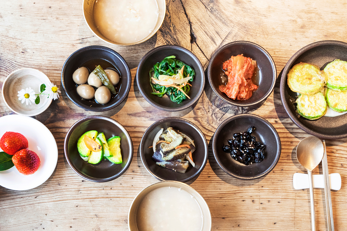 건강한 한식밥상 차림