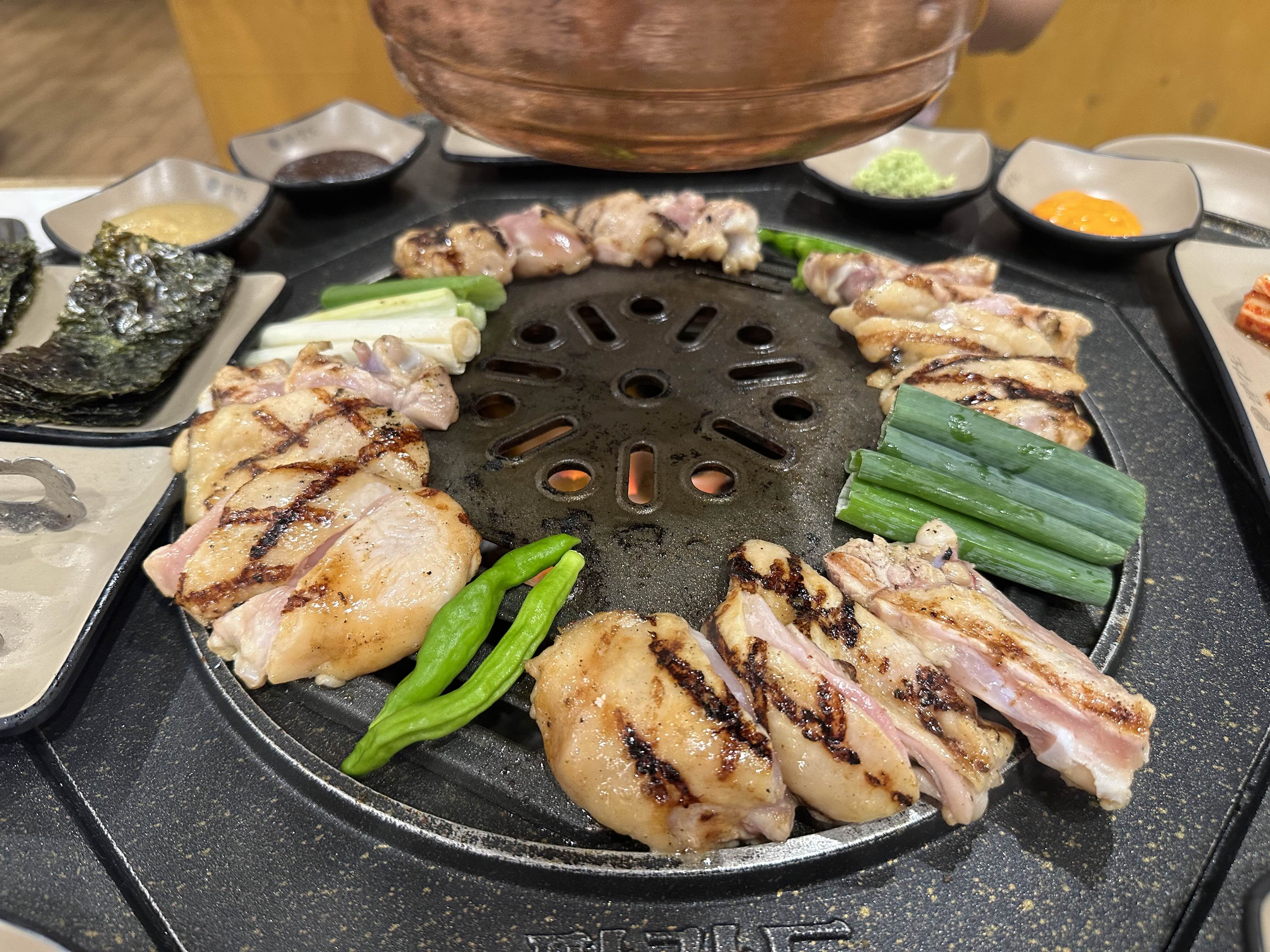 팔각도 숯불 닭갈비