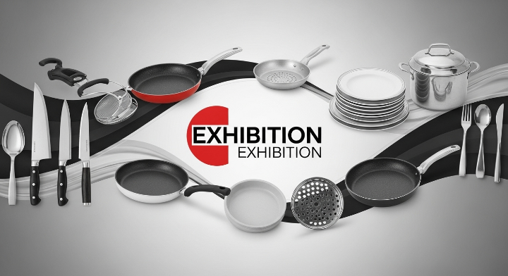 다양한 주방에서 사용하는 도구들이 펼쳐저 있는 이미지입니다.
행사의 다체로움을 강조하기 위해 만든 이미지 같습니다.