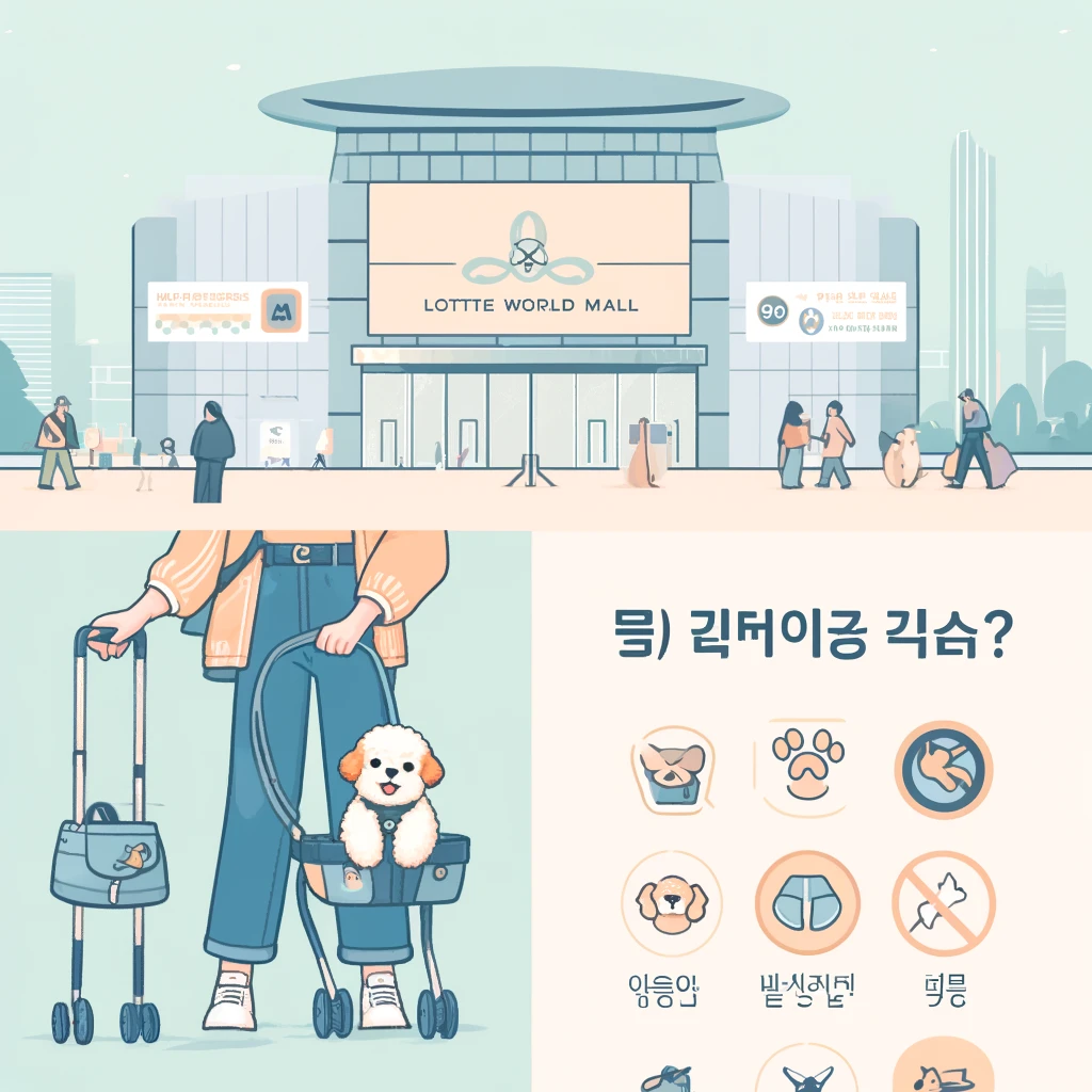 롯데월드몰 반려동물 동반&amp;#44; 롯데월드몰 반려동물 규정 2