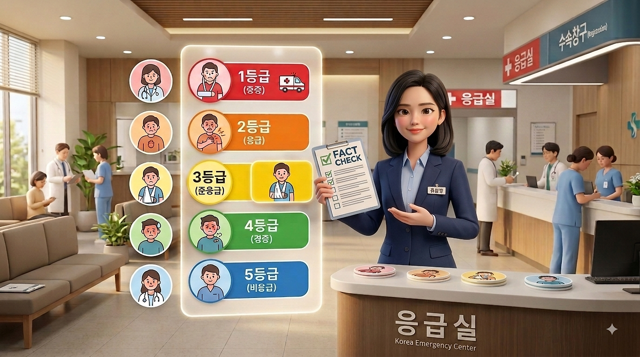 응급실 환자 중증도 분류 체계 KTAS 1등급부터 5등급까지 응급실 이용 가이드